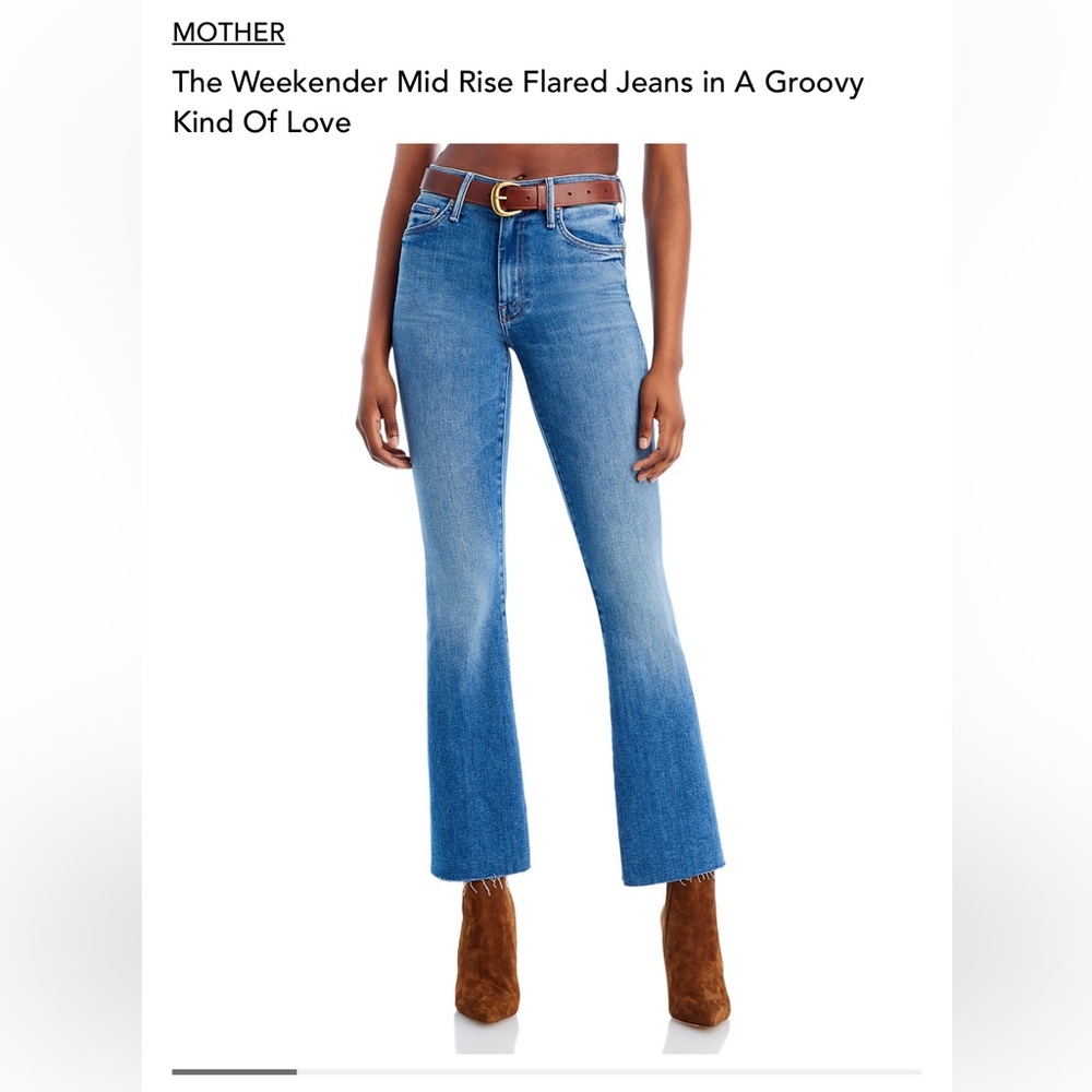 MOTHER Mid-Rise Flair Jeans
